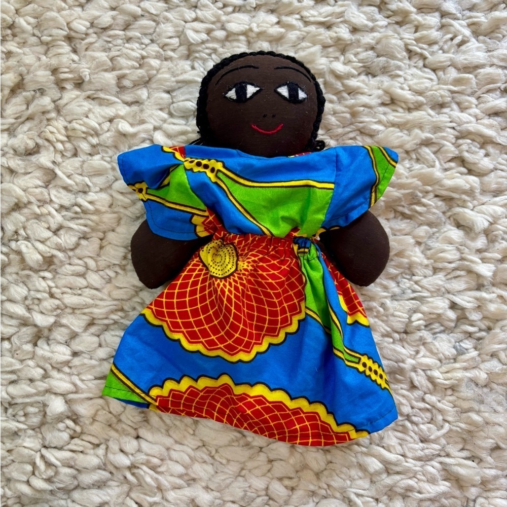 Handmade African doll